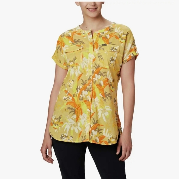 Columbia Camp Henry Lose Fit Shirt - Picture 1 of 7